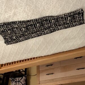 Apt. 9 Black and White Ankle Jeans